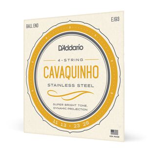 Set De Cuerdas Cavaquinho Stainless Ej93 Daddario